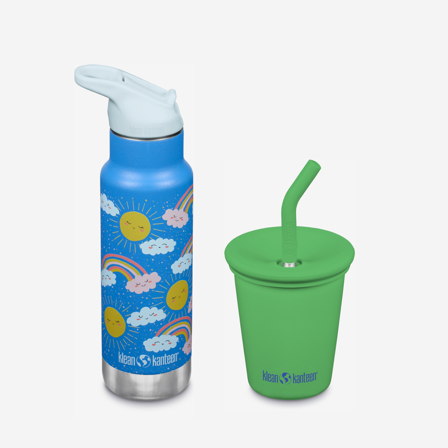 kid-s-sippy-cup-and-water-bottle-set-k0 KK-Kids-SippyCupandWaterBottleSet-VibrantGreen-Rainbows.png